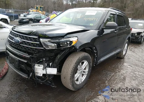 2020 Ford Explorer Xlt из США, поврежденный, VIN 1FMSK8DH8LGB13588